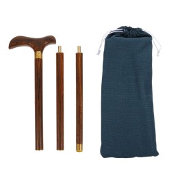 SeventhSealSoul Wooden Climbing Cane – Handcrafted Hiking Stick with Sturdy Grip, Ideal for Trekking and Outdoor Adventures
