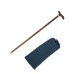 SeventhSealSoul Wooden Climbing Cane – Handcrafted Hiking Stick with Sturdy Grip, Ideal for Trekking and Outdoor Adventures