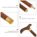SeventhSealSoul Wooden Climbing Cane – Handcrafted Hiking Stick with Sturdy Grip, Ideal for Trekking and Outdoor Adventures